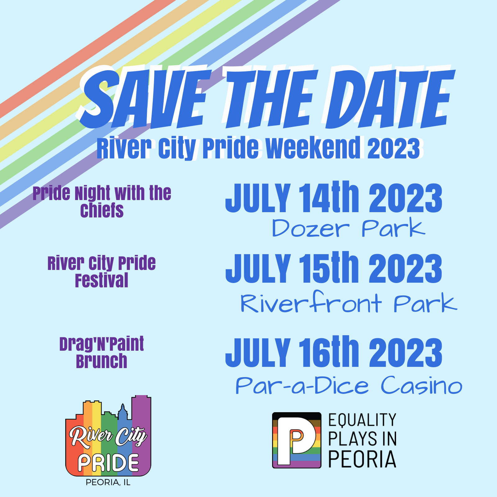 RIVER CITY PRIDEFEST Peoria Proud